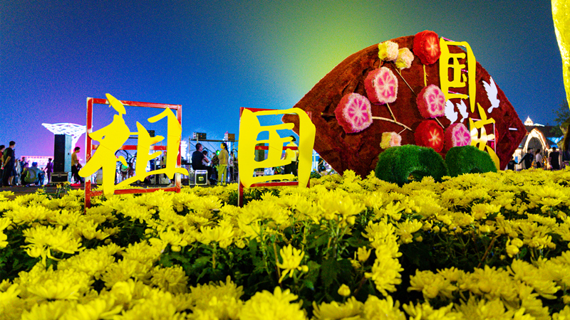 啤酒城、北茶商街“雙節(jié)”活動(dòng)活躍節(jié)日經(jīng)濟(jì)(圖1)