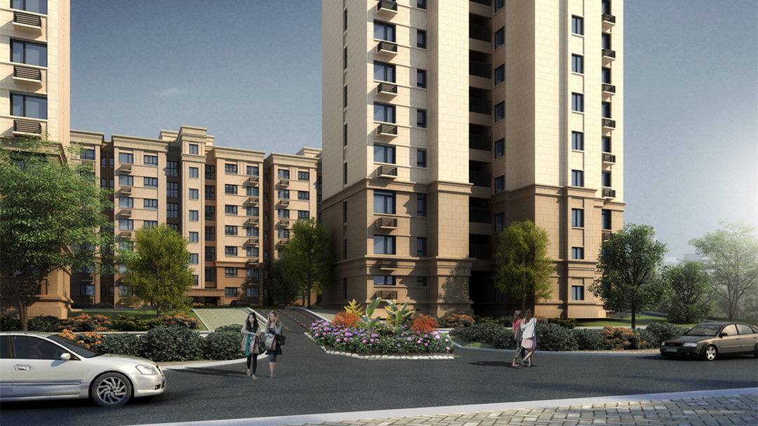 藍岸郡景產(chǎn)權(quán)型人才住房項目封頂(圖4) 藍岸郡景產(chǎn)權(quán)型人才住房項目封頂(圖4)