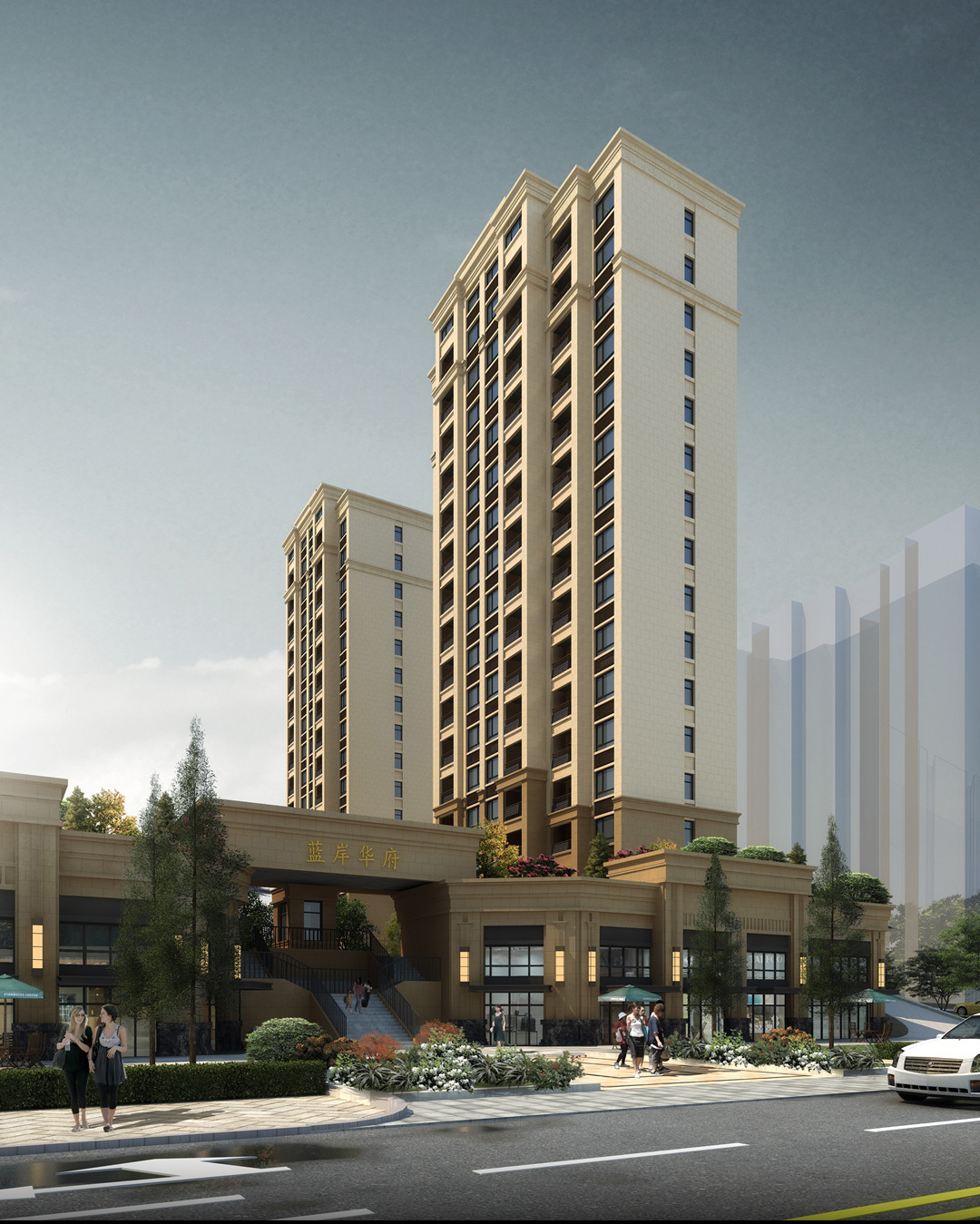 藍岸郡景產(chǎn)權(quán)型人才住房項目封頂(圖3) 藍岸郡景產(chǎn)權(quán)型人才住房項目封頂(圖3)